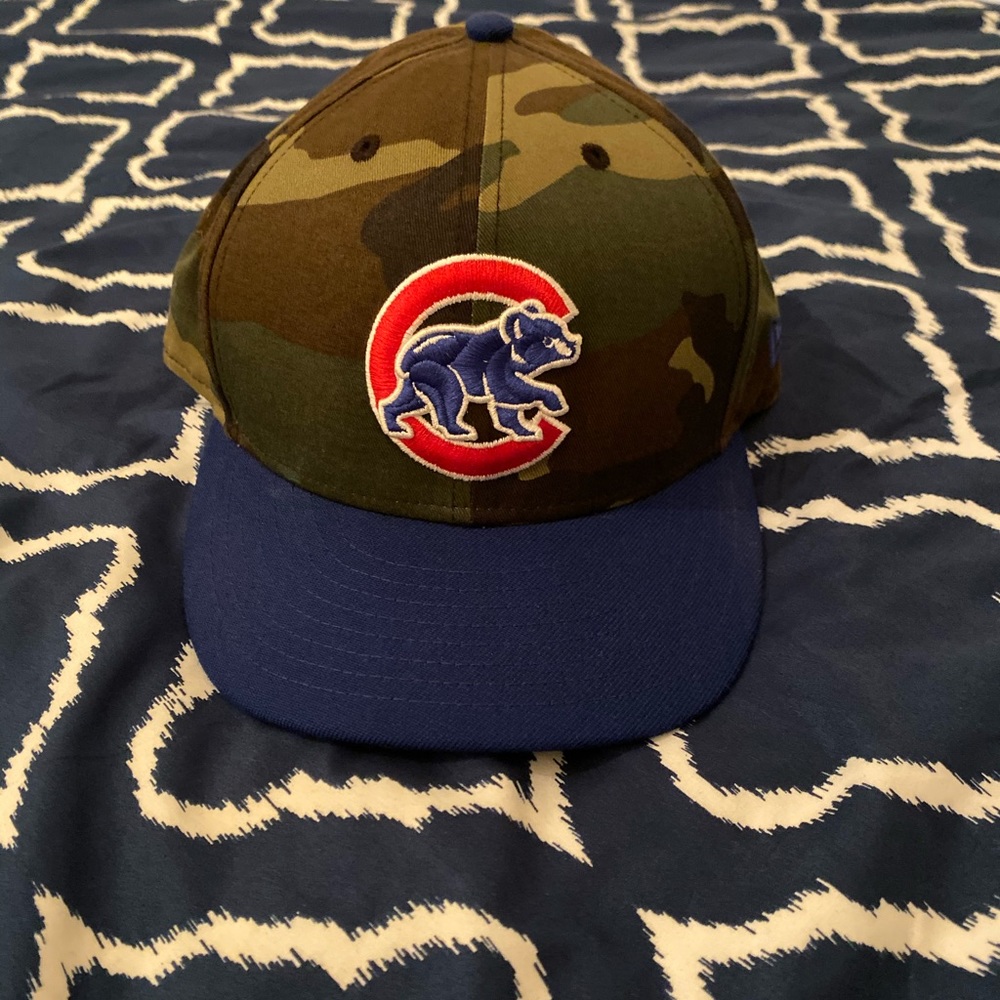 Chicago Cubs Camouflage New Era SnapBack